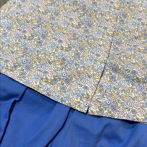 Stitchy Fish collared floral top with bloomers size 4T - Picture 5 of 5